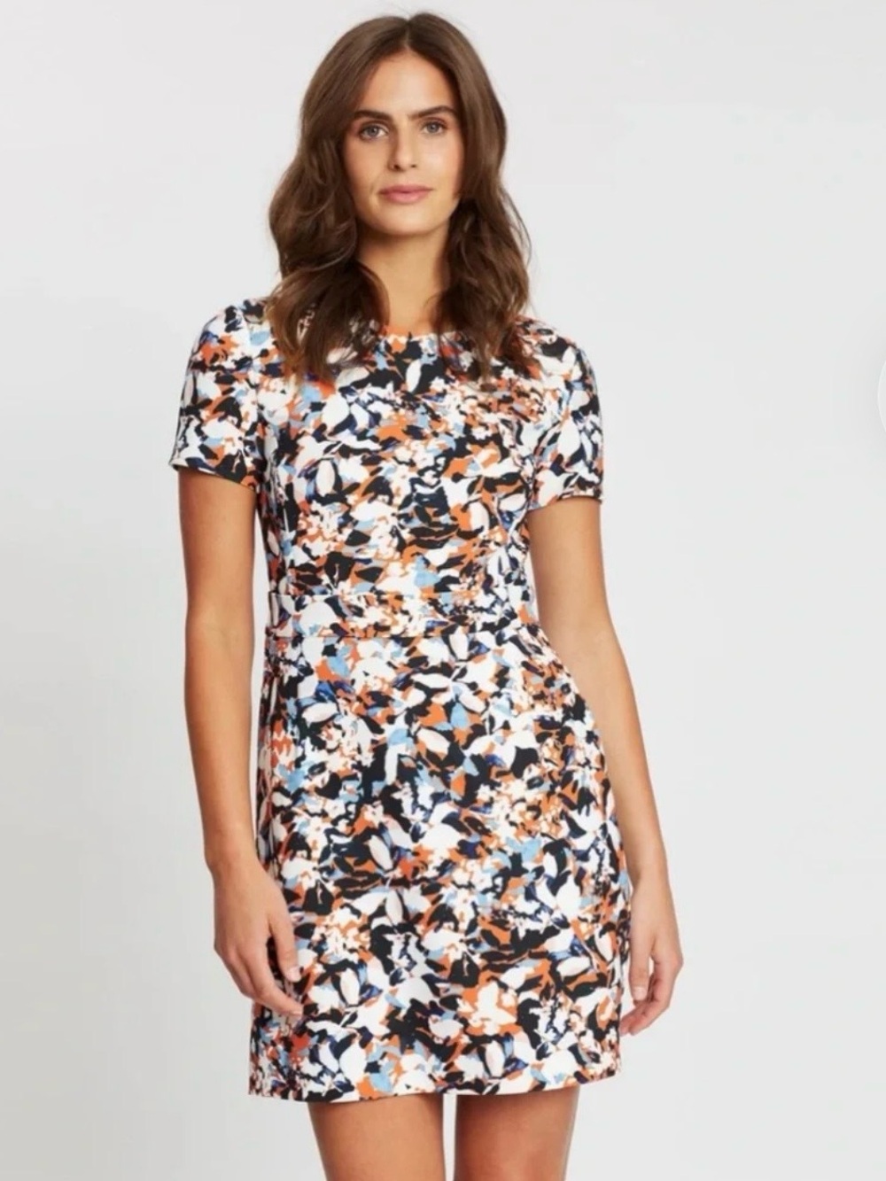 French Connection Enid Stretch Fit and Flare Dress